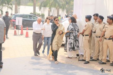 Celebs Condolence To Sridevi At Mumbai